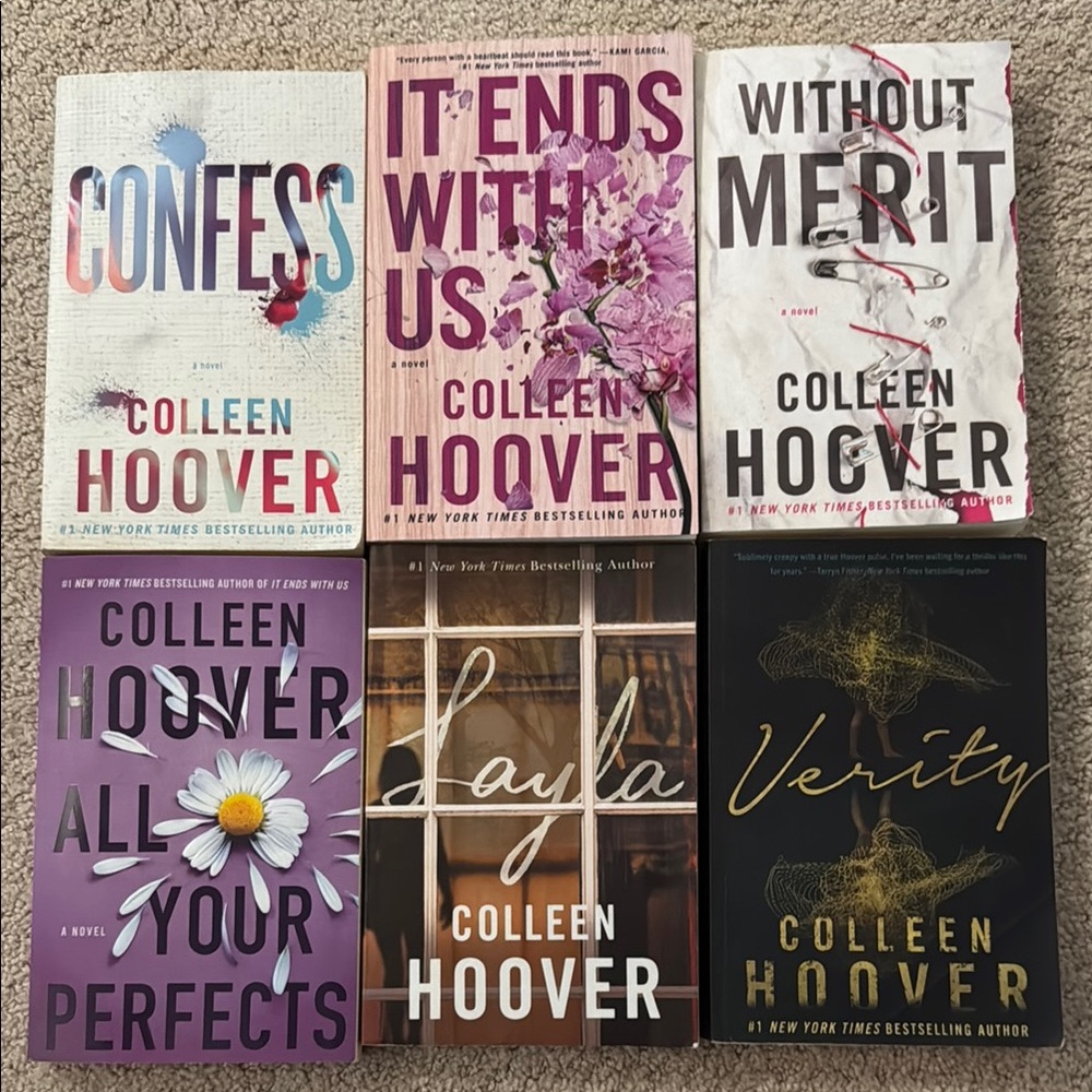 Book Set - Colleen Hoover Books